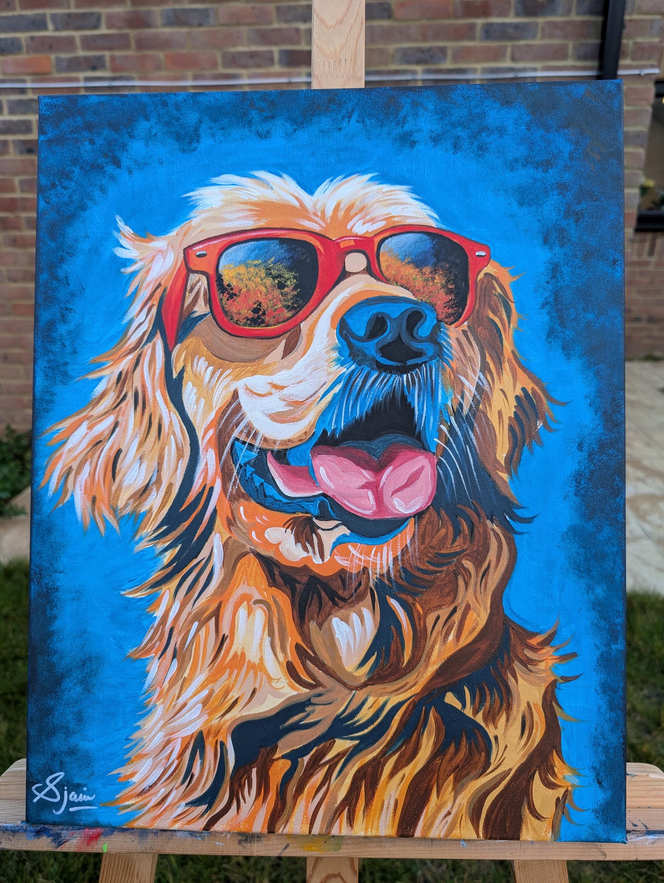 Colorful Canine Art 3