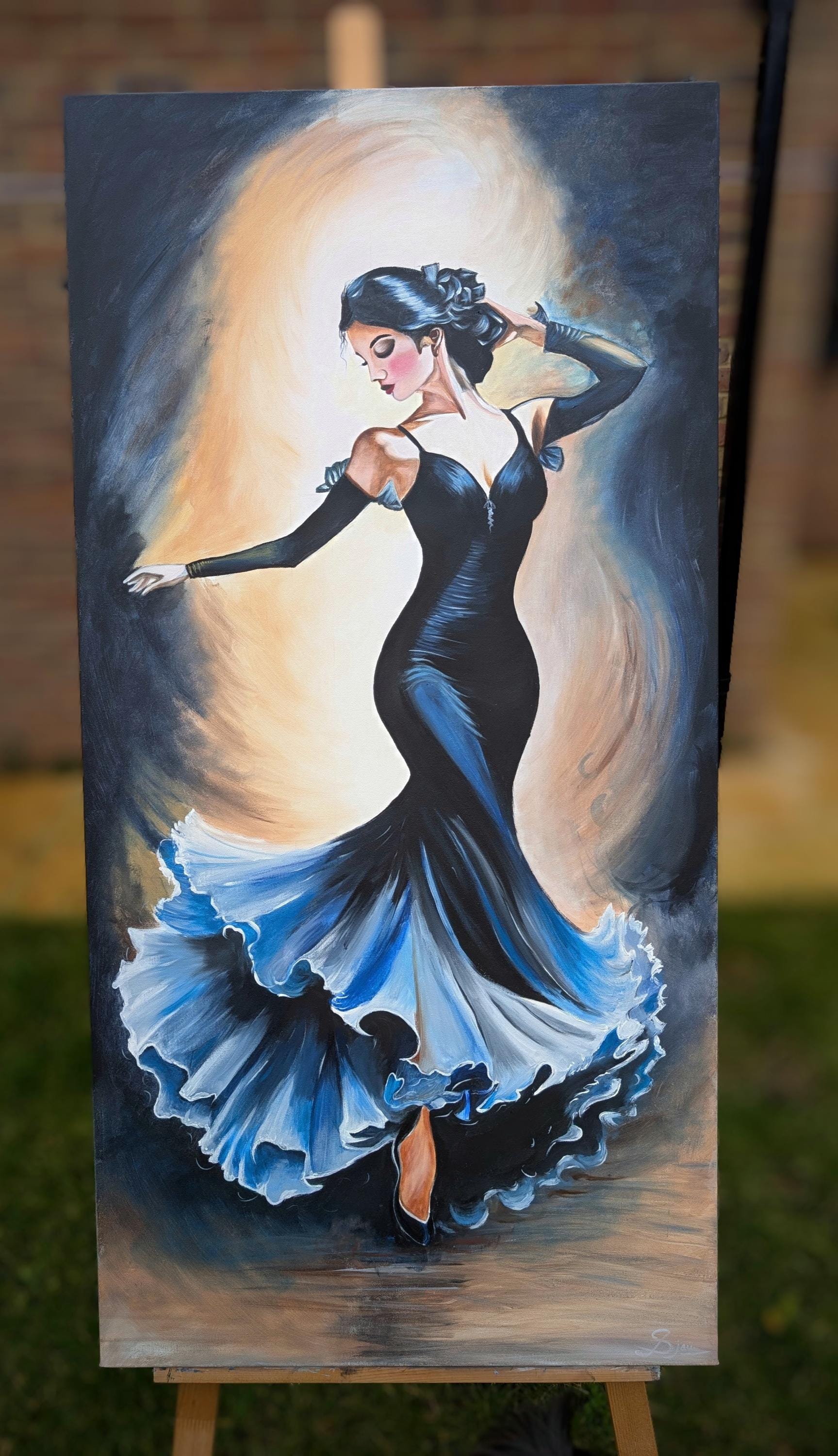 Graceful Dancer Art on Canvas 2