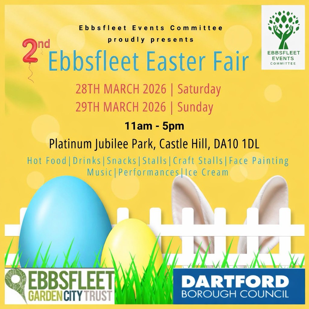 Ebbsfleet Easter Fair 28-29th March 2026