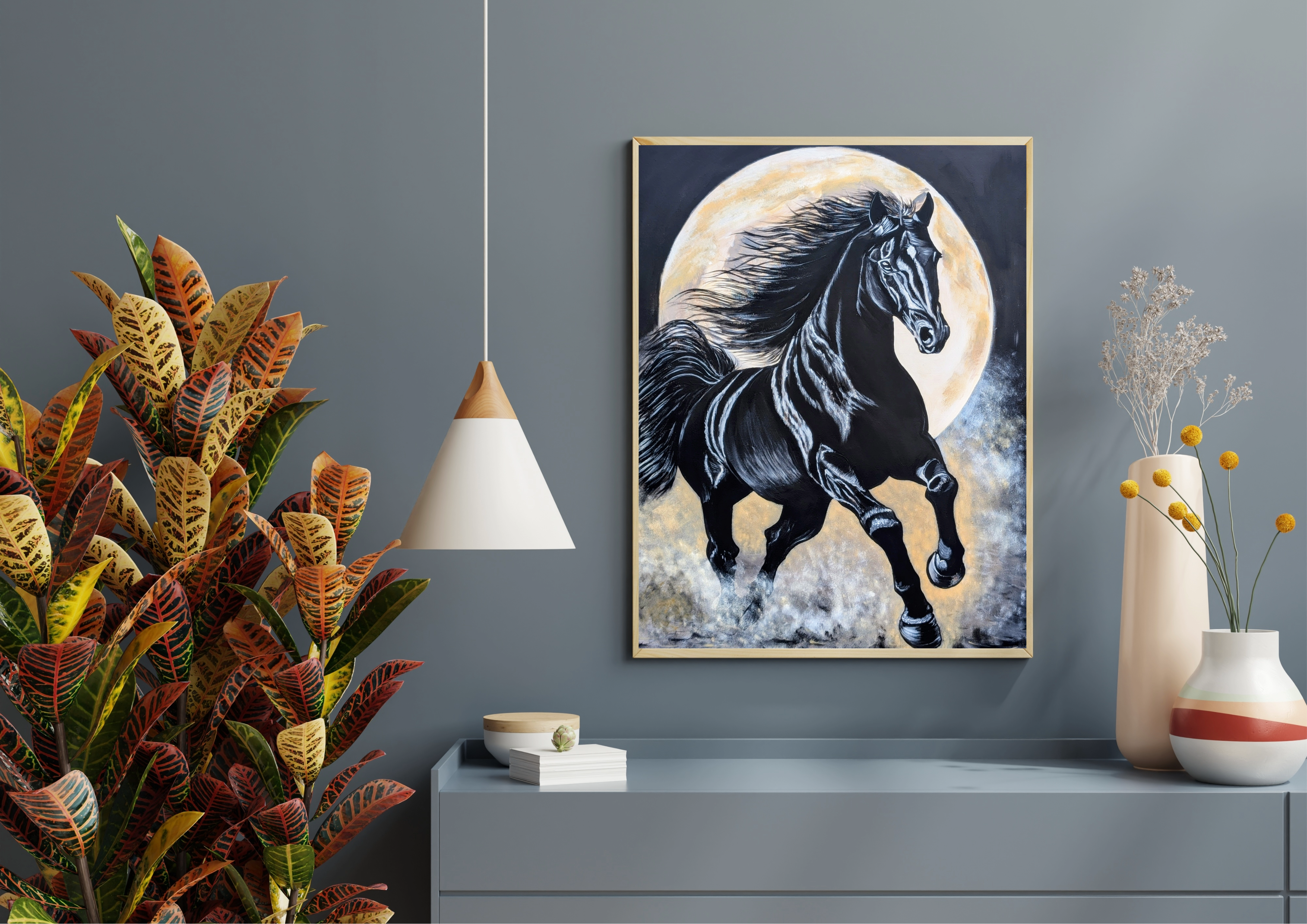 Running Black Horse 3