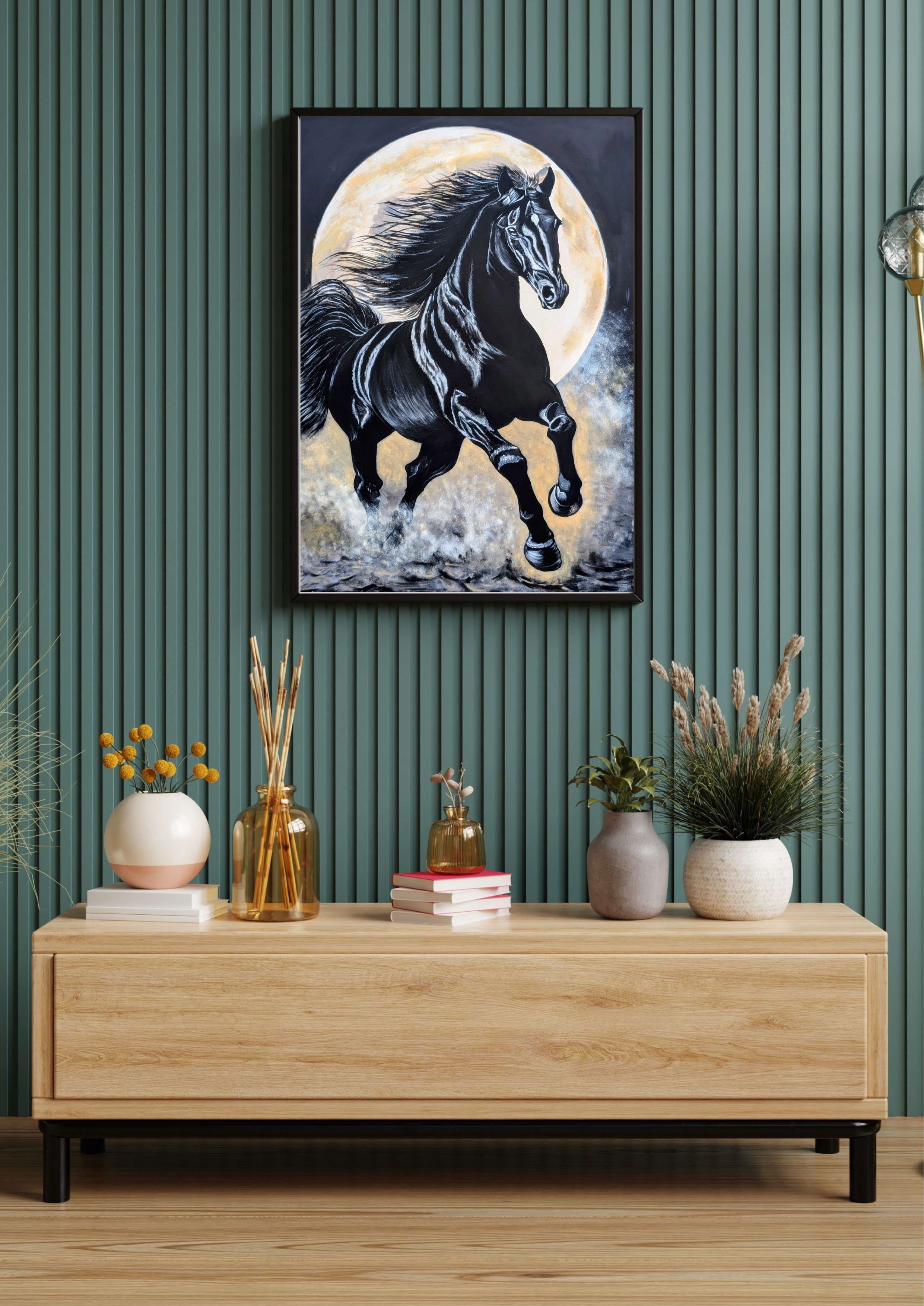 Running Black Horse 4